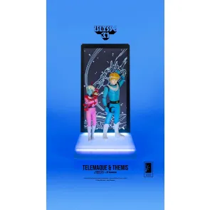 Ulysse 31 Neon Figur 1/9 Telemachus & Themis 20 cm