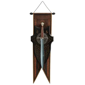 Herr der Ringe Museum Collection Replik Stich Schwert (Blaue Klinge)