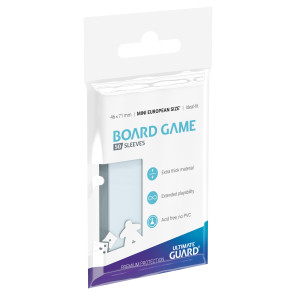 Ultimate Guard Premium Soft Sleeves für Brettspielkarten Mini European (50)
