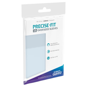 Ultimate Guard Precise-Fit Sleeves Oversized Transparent (40)