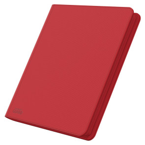 Ultimate Guard Zipfolio 480 - 24-Pocket XenoSkin (Quadrow) - Rot