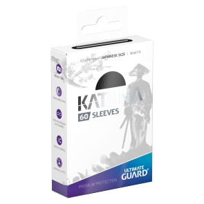 Ultimate Guard Katana Sleeves Japanische Größe Schwarz (60)