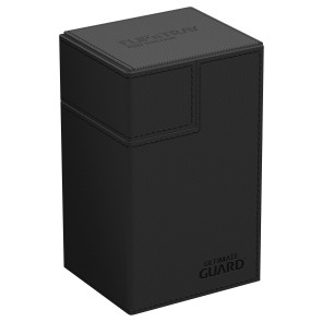 Ultimate Guard Flip`n`Tray 80+ XenoSkin Monocolor Schwarz