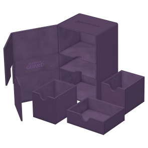 Ultimate Guard Twin Flip`n`Tray 160+ XenoSkin Monocolor Violett