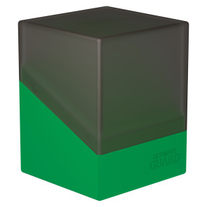 Ultimate Guard Boulder Deck Case 100+ SYNERGY Schwarz/Grün