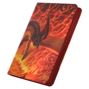 Ultimate Guard Zipfolio 360 Xenoskin Magic: The Gathering "Tarkir: Dragonstorm" -  Magmatic Hellkite