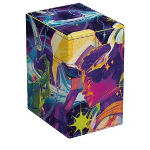 Ultimate Guard Flip'n'Tray 133+ Xenoskin Magic: The Gathering "Edge of Eternities" - Haliya and Tezzeret