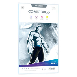 Ultimate Guard Comic Bags Silver Size (100)