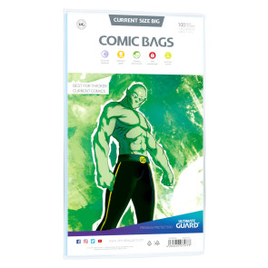 Ultimate Guard Comic Bags BIG Current Size (100)