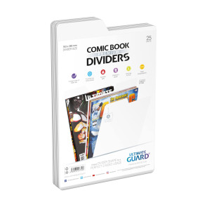 Ultimate Guard Premium Comic Book Dividers Weiß (25)