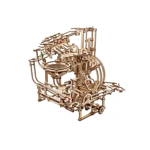 Ugears 3D-Holzpuzzle Murmel-Stufenbahn