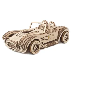 Ugears 3D-Holzpuzzle Cobra Drift Rennwagen