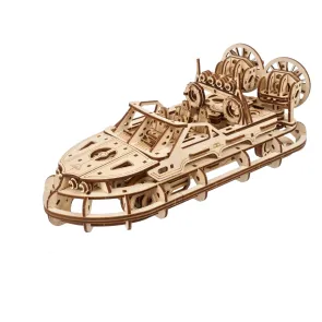 Ugears 3D-Holzpuzzle Rettungs-Luftkissenboot