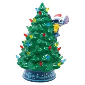Disney Keramik-Weihnachtsbaum mit Lichtern Stitch 30 cm