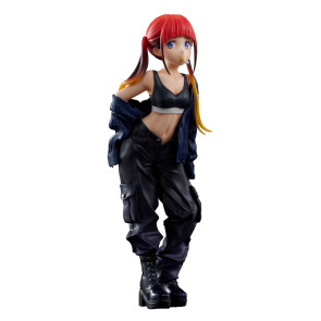 Gridman Universe Zozo Black Collection Statue PVC Chise Asukagawa 21 cm
