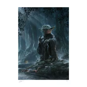 Star Wars Kunstdruck Yoda: Luminous Beings 46 x 61 cm