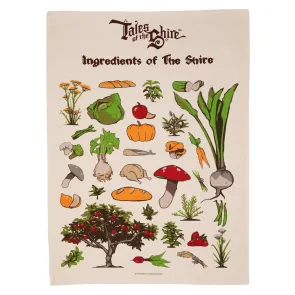 Herr der Ringe Geschirrtuch Ingredients of The Shire (Tales of the Shire (2025)) 69 cm 