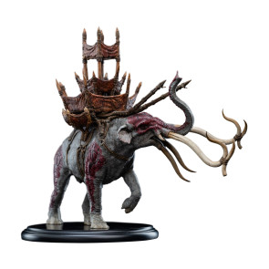 Herr der Ringe Mini Statue Mumak in Battle 17 cm