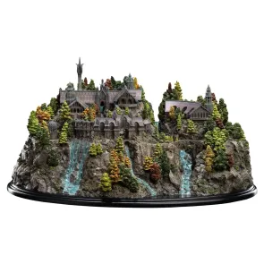 Der Herr der Ringe Miniatur Umgebung Rivendell 28 cm
