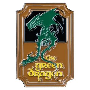 Herr der Ringe Magnet The Green Dragon (Enamel) 7 cm 