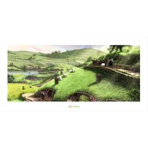 Herr der Ringe Kunstdruck Disturber of the Peace 59 x 30 cm