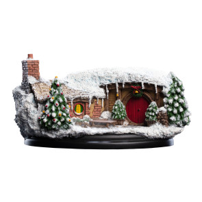 Der Hobbit Eine unerwartete Reise Statue Beutelhaldenweg 35 Christmas Edition 7 cm