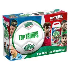 Weltfussballstars Top Trumps Geschenkset mit Fussball *Deutsche Version*