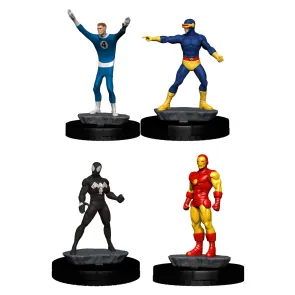 Marvel HeroClix 400: Figuren-Set Secret Wars Heroes 18 cm