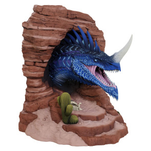 Dungeons & Dragons Buchstützen Blue Dragon 17 cm 