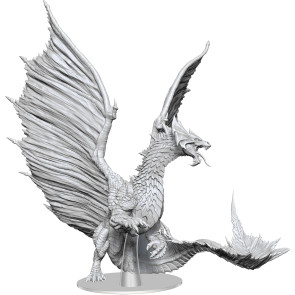 Dungeons & Dragons Frameworks Miniatur-Bausatz Adult Brass Dragon