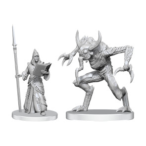 Pathfinder Deep Cuts Miniaturen unbemalt Vloriak (Despoiler Demon) & Demonologist