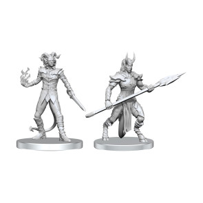 Pathfinder Deep Cuts Miniaturen unbemalt Vordine (Infantry Devil) & Pitborn Rogue