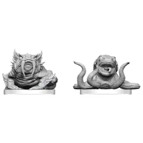 Pathfinder Battles Deep Cuts Miniatur unbemalt Bogwid & Slurk 13 cm