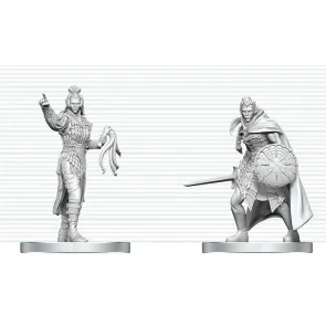 D&D Nolzur's Marvelous Miniatures Minifiguren Drow Elite Warrior & Drow Priestess of Lolth 13 cm