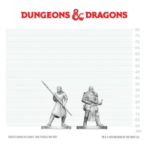 D&D Nolzur's Marvelous Miniatures Minifiguren Town Guards 13 cm