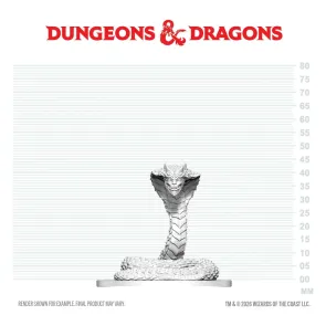 D&D Nolzur's Marvelous Miniatures Minifigur Guardian Naga 6 cm