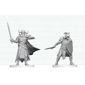 Dungeons & Dragons Nolzur's Marvelous Miniatures Miniatur unbemalt Todesritter & Todesritter-Aspirant 14 cm