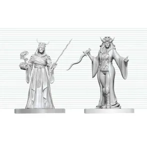 Dungeons & Dragons Nolzur's Marvelous Miniatures Miniatur unbemalt Kultisten-Fanatiker & Hierophant 14 cm