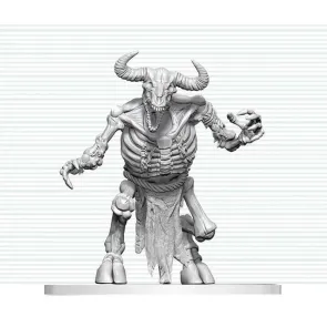 Dungeons & Dragons Nolzur's Marvelous Miniatures Miniatur unbemalt Minotaurus Skelett 17 cm