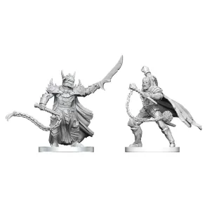Pathfinder Battles Deep Cuts Miniatur unbemalt Scourge & Chain Hellknights 14 cm