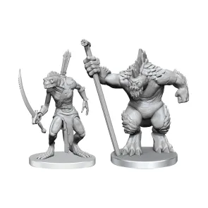 Pathfinder Deep Cuts Miniaturen unbemalt Xulgath Skirmisher & Stoneliege