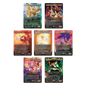 Magic the Gathering Secret Lair x Sonic: Friends & Foes englisch