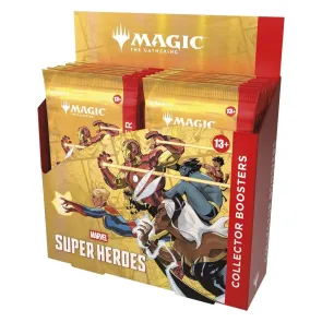 Magic the Gathering Marvel Super Heroes Sammler Booster Display (12) englisch