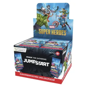 Magic the Gathering Marvel Super Heroes Jumpstart Booster Display (24) deutsch