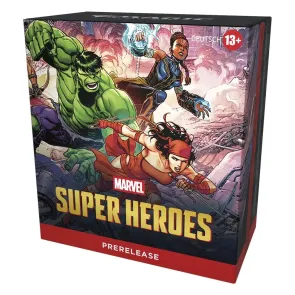 Magic the Gathering Marvel Super Heroes Prerelease Packs Umkarton (15) deutsch