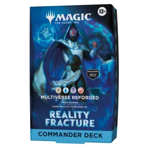 Magic the Gathering Reality Fracture Commander Deck Multiverse Reforged Assortment (4) englisch