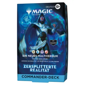 Magic the Gathering Zersplitterte Realität Commander Deck Multiverse Reforged Assortment (4) deutsch