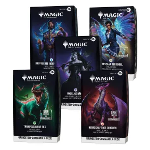 Magic the Gathering Grundstein-Commander-Decks Umkarton (5) deutsch