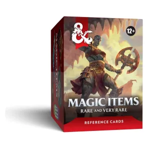 Dungeons & Dragons RPG Referenzkarten - Magische Gegenstände (Selten und Sehr selten) *Englische Version*