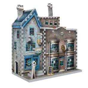 Harry Potter 3D Puzzle DAC Ollivanders Zauberstabladen & Scribbulus' Schreibwaren